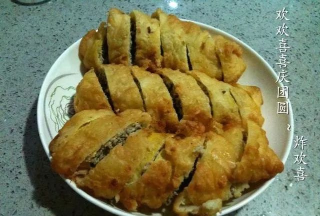 农村过年必做的一道美食炸欢喜营养美味欢欢喜喜过大年