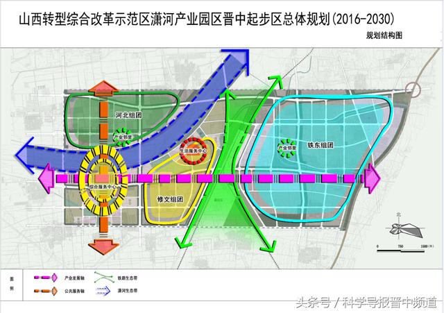 潇河生态带6969四廊:真武路北段,北格西路南段,姚村规划路西段和
