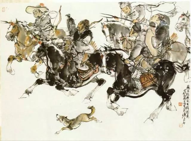 东方早安丨老夫聊发少年狂,左牵黄,右擎苍