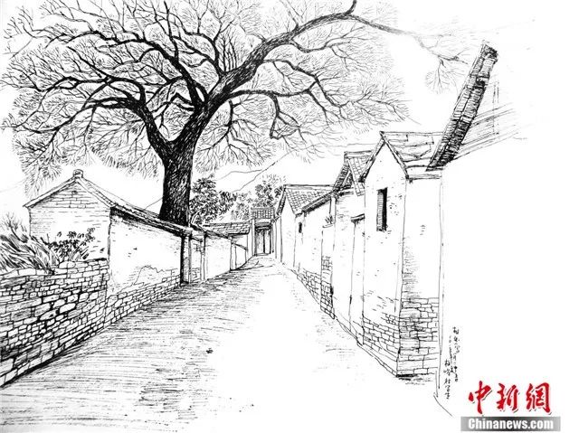 这个80后用20年的时间手绘正在消失的农村,惊艳朋友圈!