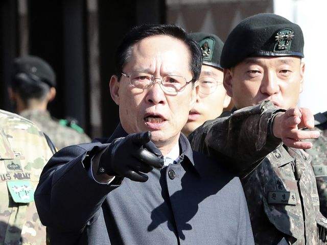 韩国国防部长官宋永武.(新华/美联)