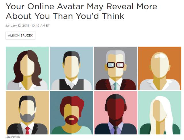 悦读说得太准了微信头像的照片竟能暴露这么多秘密