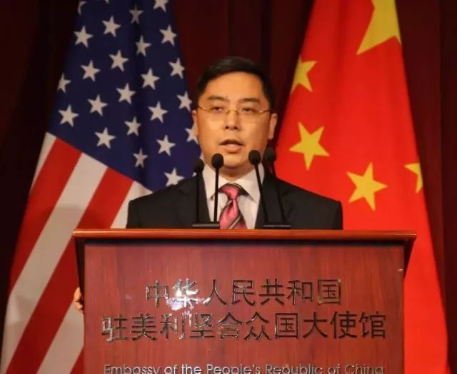 中国驻美公使这一句话 炸出了台当局有多心虚 ▲大陆驻美公使李克新(资料图)