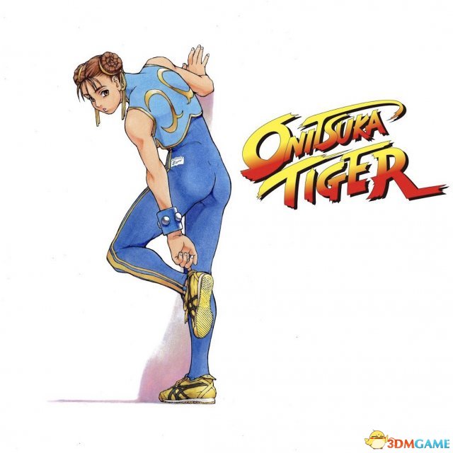 鬼冢虎2018开年新款运动鞋由街头霸王春丽代言