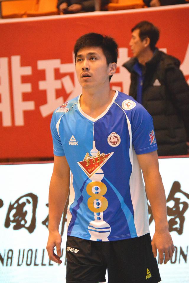 中国男子排坛最帅的自由人童嘉骅