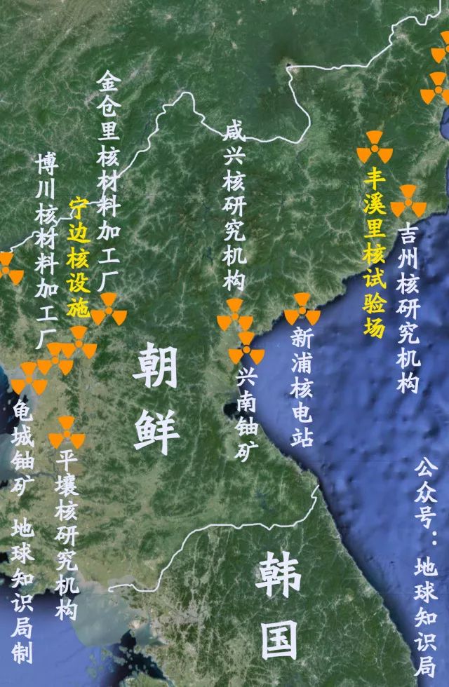 朝鲜在平壤以北约90公里处的平安北道宁边地区增设的核反应堆可提取
