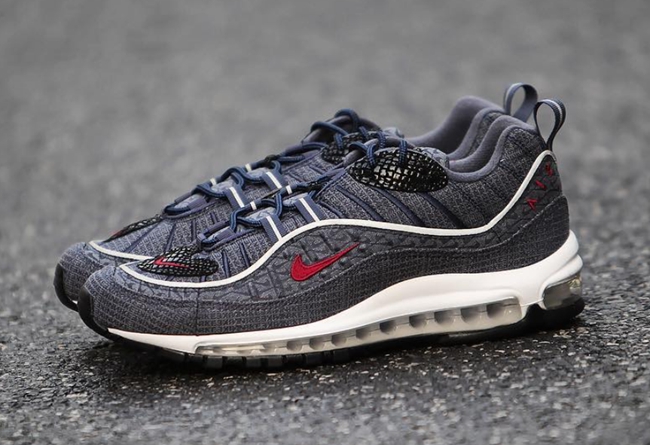 将于近期登场airmax98thunderblue实物细节近赏
