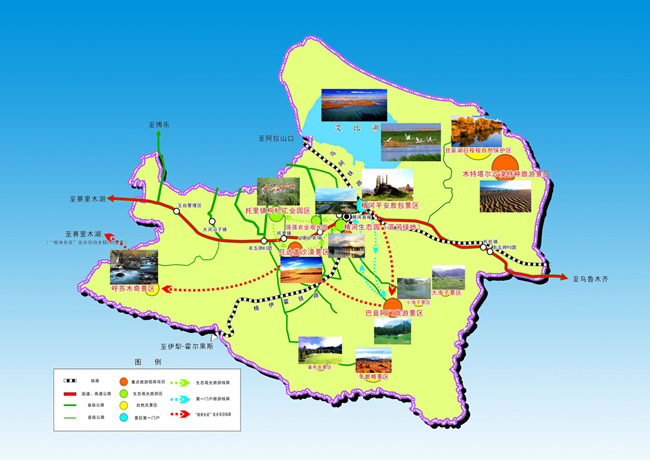 逛精河10景2017年,精河县继续深入实施"工业富县"战略,全力构建"两园