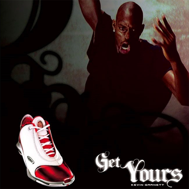 狼王加内特再度回归 and1,担任创意总监和品牌大使