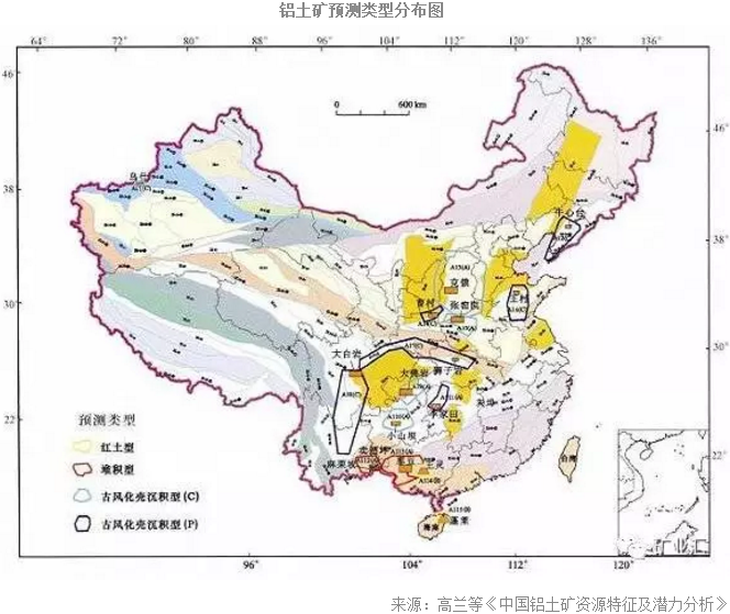 中国这些地方蕴藏大量铝土矿,是现有资源量的5倍!