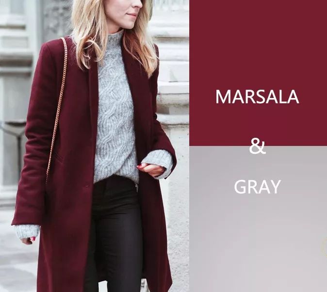 酒红色出动,让你成为这个冬季"醉"美的那个~|酒红