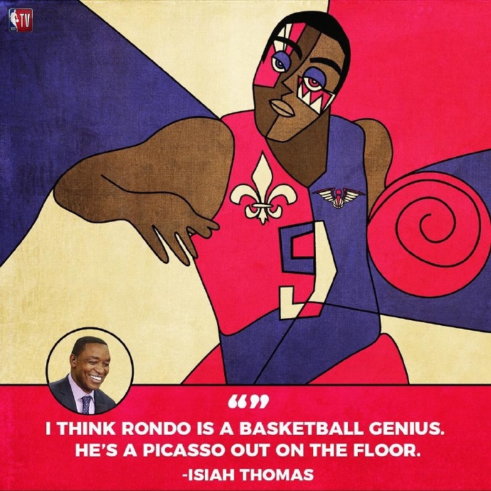 微笑刺客:隆多是篮球界的毕加索