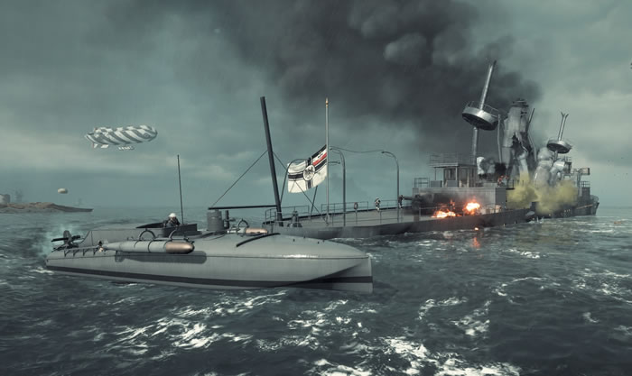 《战地1》dlc"力挽狂澜"登陆游戏测试服 最新地图实机演示