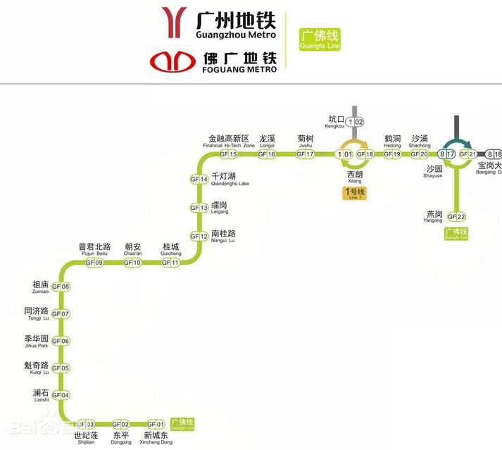 节后买房必看最新广佛地铁沿线房价地图出炉1字头楼盘大把