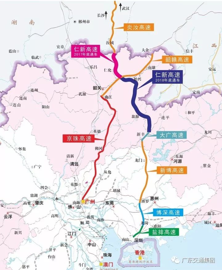 好消息!下周广东又有6条高速通车,往返粤西或节省2个小时!