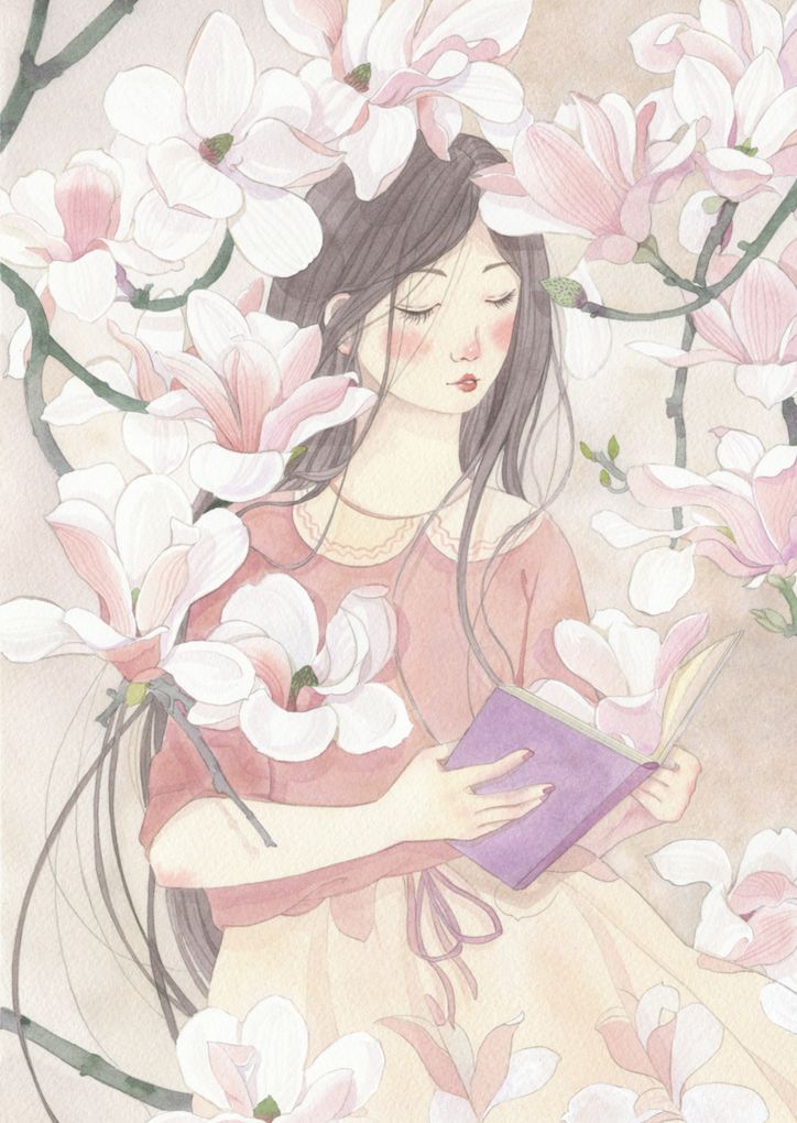 森系水彩插画10节课报名啦!最唯美最流行的水彩表现