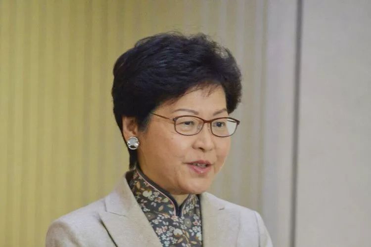 正文香港特区行政长官林郑月娥.