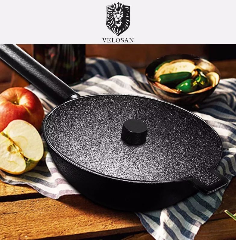 德国国宝级铸铁锅,天然不粘无涂层,清洗一擦就净丨3折试用