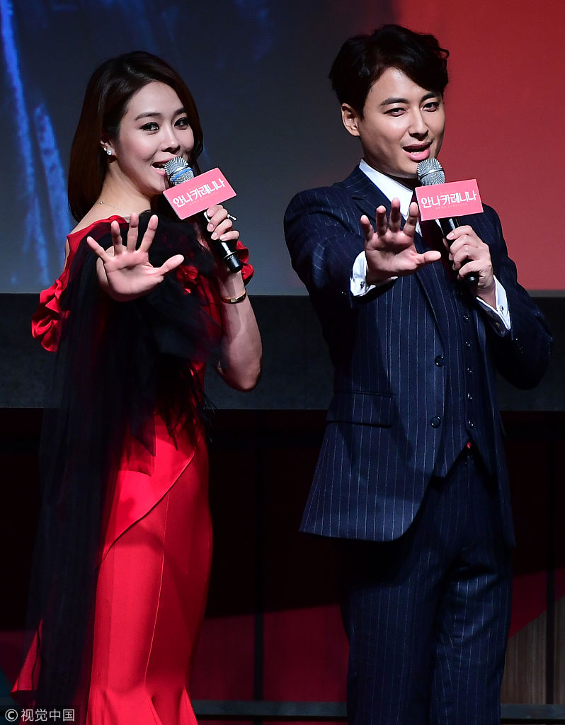 玉珠铉着红裙献唱安娜卡列尼娜与郑善娥同台比美魅惑十足