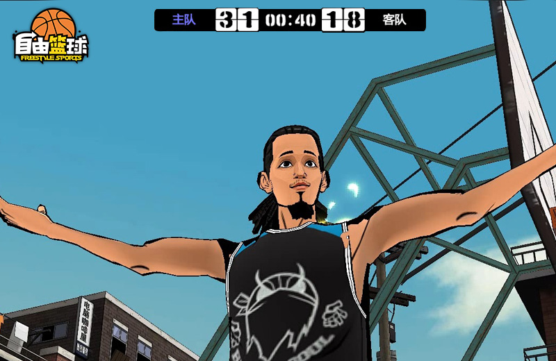 韩潮代言 《自由篮球》新春版野性来袭