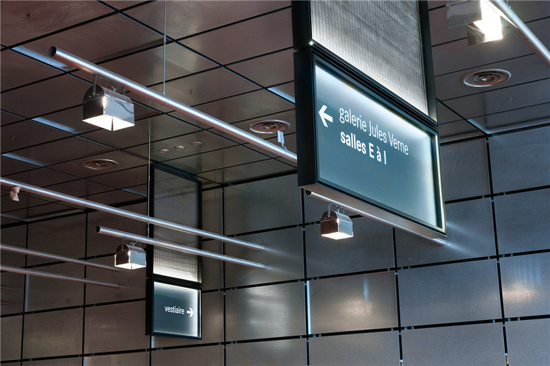 法国国家图书馆导视系统设计