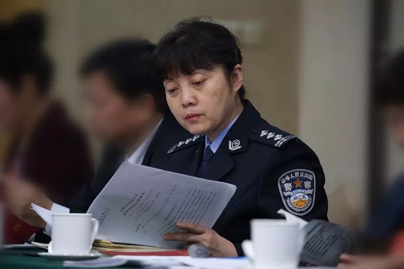 郝大姐代表坚持奋斗静待花开