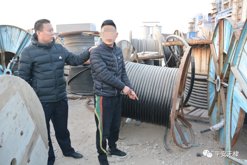 仨青年偷电缆被抓,无棣警方"铁拳"出击再添战果!