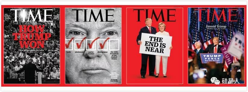 特朗普成为今年时代周刊年度人物了fakenews