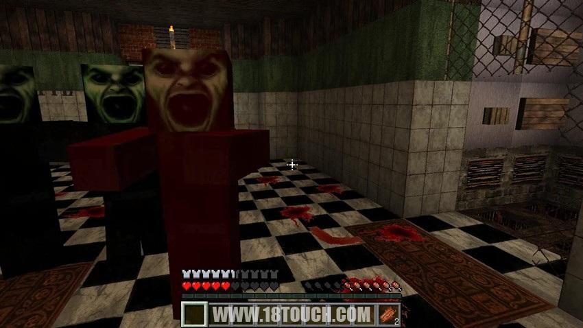 网友试玩我的世界最恐怖的地图,刚进去直接吓得关电脑,胆小者慎入!|地