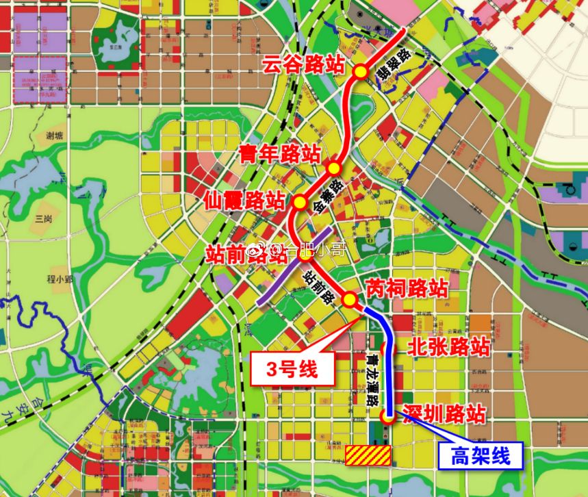 好消息2018年合肥4條地鐵開建官方公佈8號線最新動態