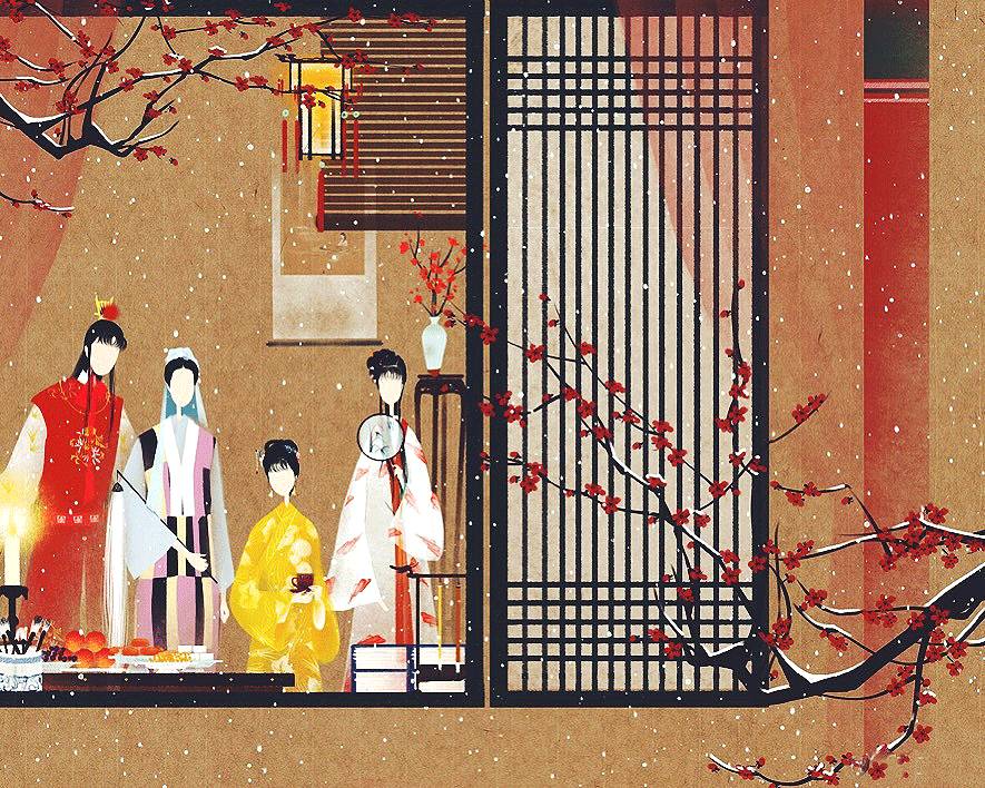 "无脸美人画"惊为天下人,古代佳人美在风骨,而非皮相