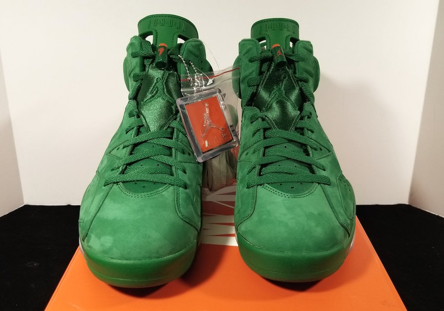 绿麂皮 air jordan 6 "gatorade" 本月底发售