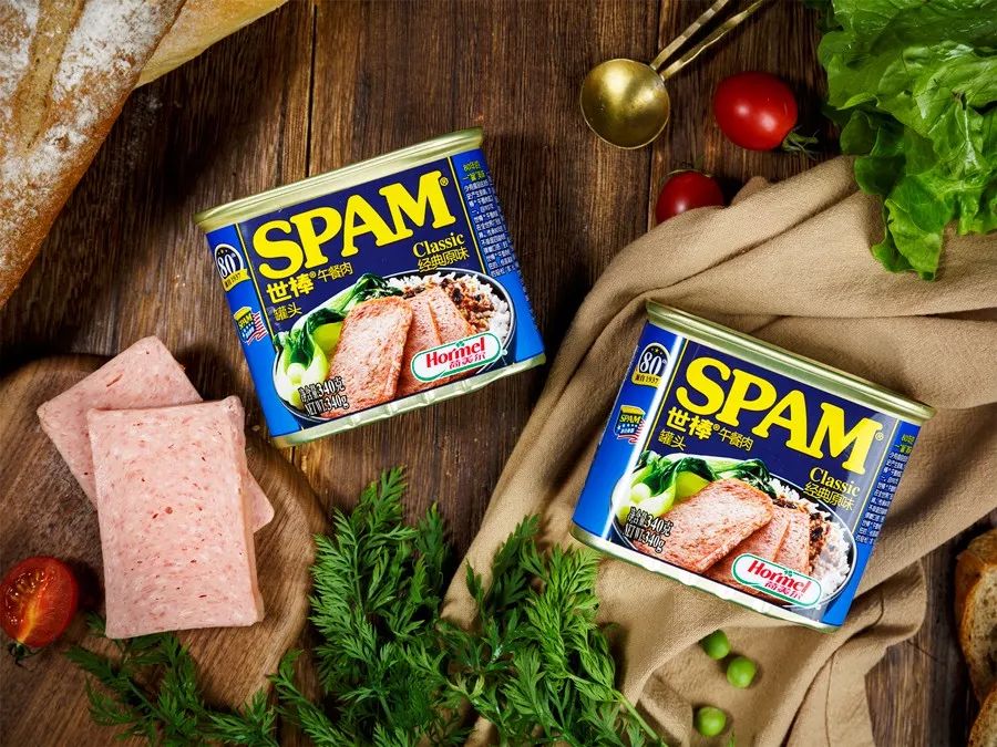 这就是源自美国的spam世棒午餐肉!