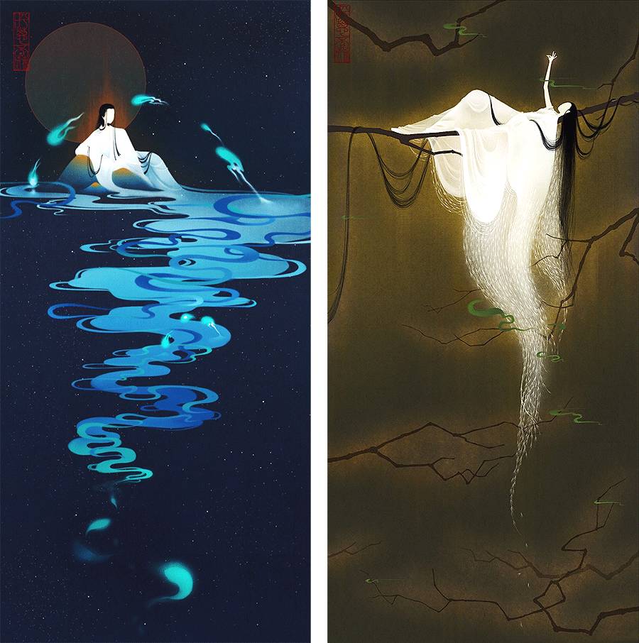 "无脸美人画"惊为天下人,古代佳人美在风骨,而非皮相