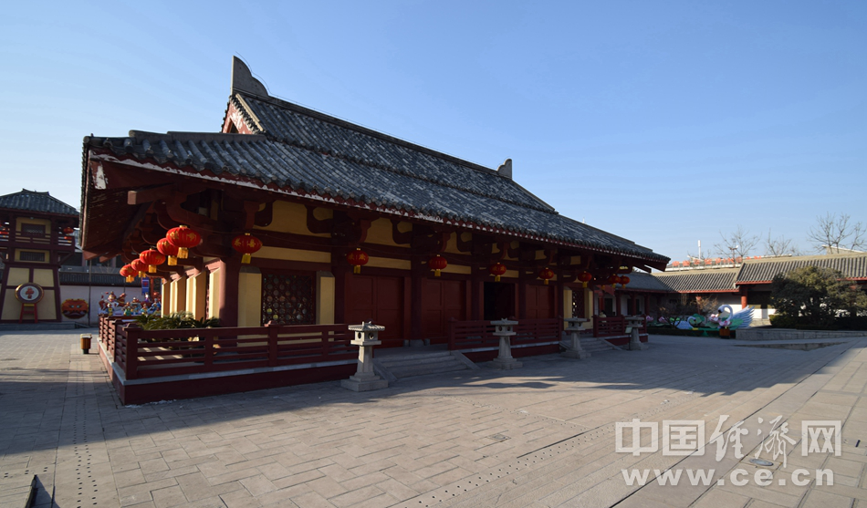 河南许昌曹丞相府 春节临近年味渐浓|曹操|曹丞相府|浮云_新浪新闻