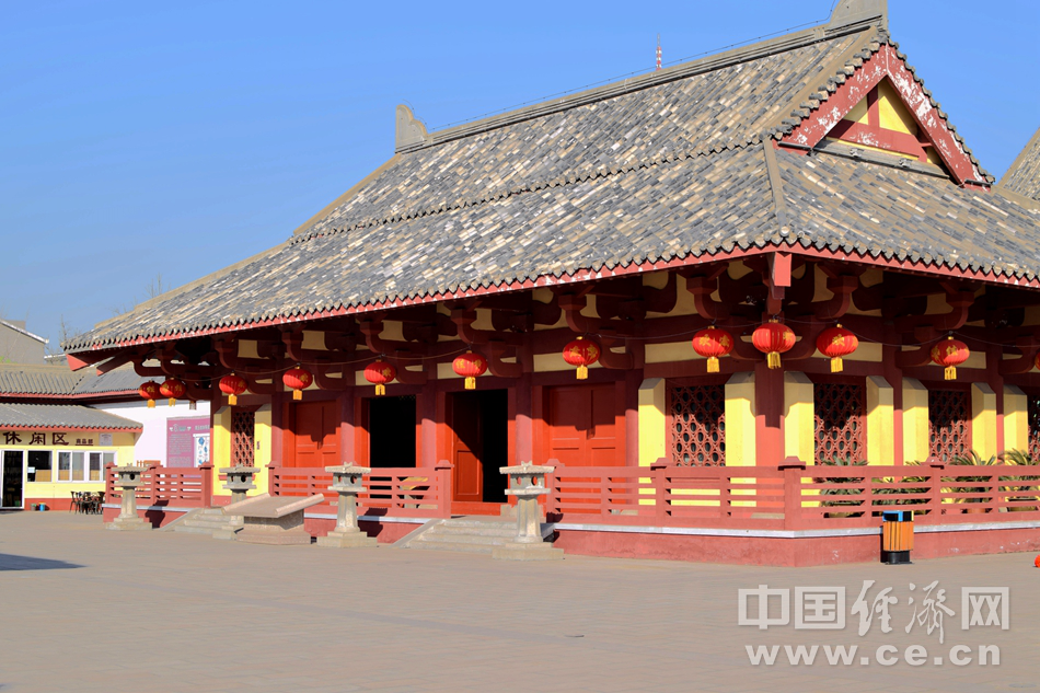 河南许昌曹丞相府 春节临近年味渐浓|曹操|曹丞相府|浮云_新浪新闻