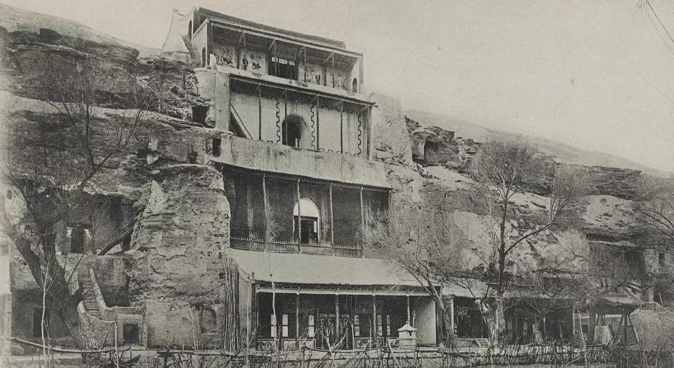 110年前法国人拍下被破坏之前的敦煌莫高窟极大视觉震撼