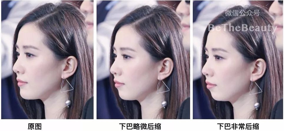 所以一般符合我们审美的是三点一线,只要程度不大,搭配合宜,都好看