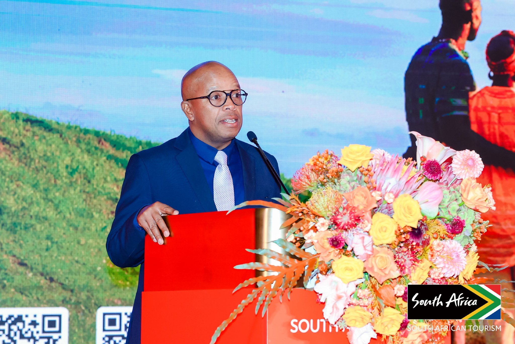 南非旅游局亞洲、澳新及中東區(qū)域總經(jīng)理高彬禮先生