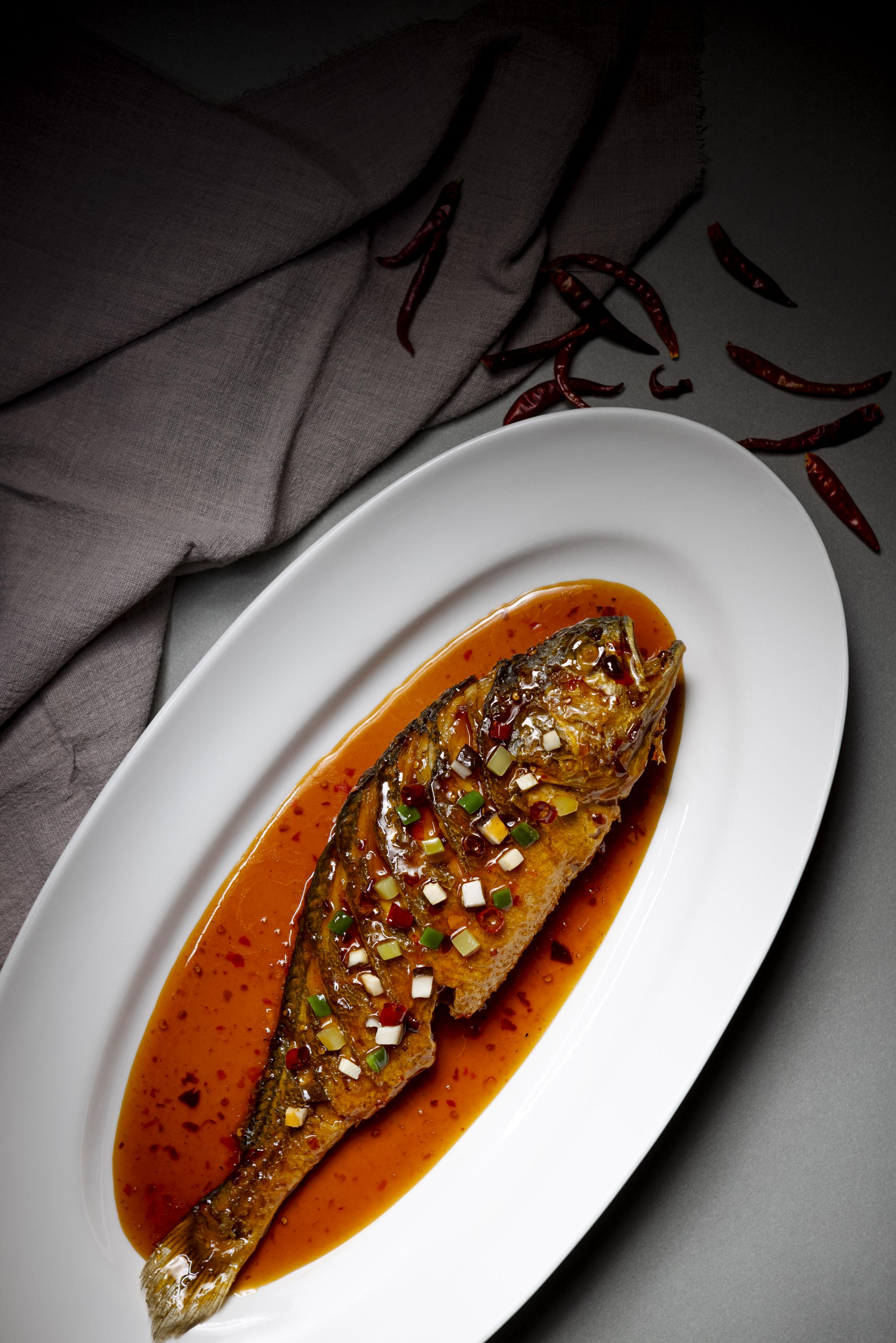 干烧游水大黄鱼