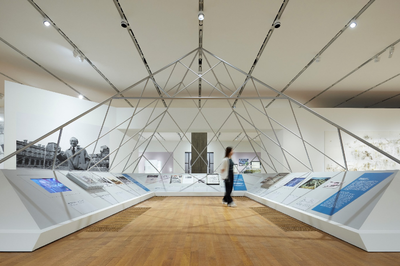 “贝聿铭:人生如建筑”展览现场,2024年,摄影:林炜然,图片由M+提供