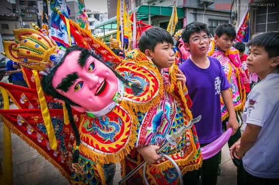 台湾金门迎城隍海峡两岸共享盛举