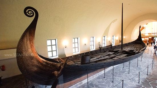 实拍挪威奥斯陆海盗船博物馆组图