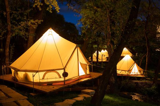 长城星空帐篷营