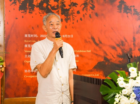 艺术家李利致辞