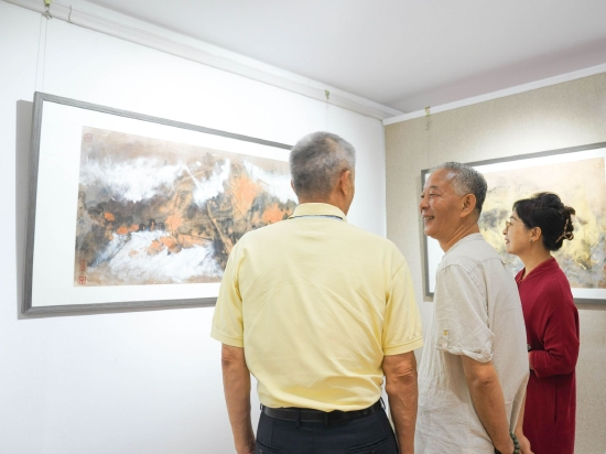 观展现场