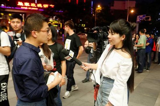 唐琮洋,塔雅在汉秀连演现场