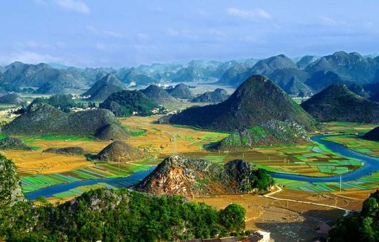 广南八宝风景区(来源:阳光车导)