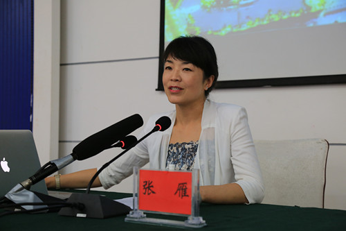 昭通市旅发委主任张雁给全市"招商大使"们授课昭通旅游