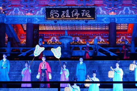 夜游滕王阁观看滕王宴乐来南昌必看的一场视听盛宴